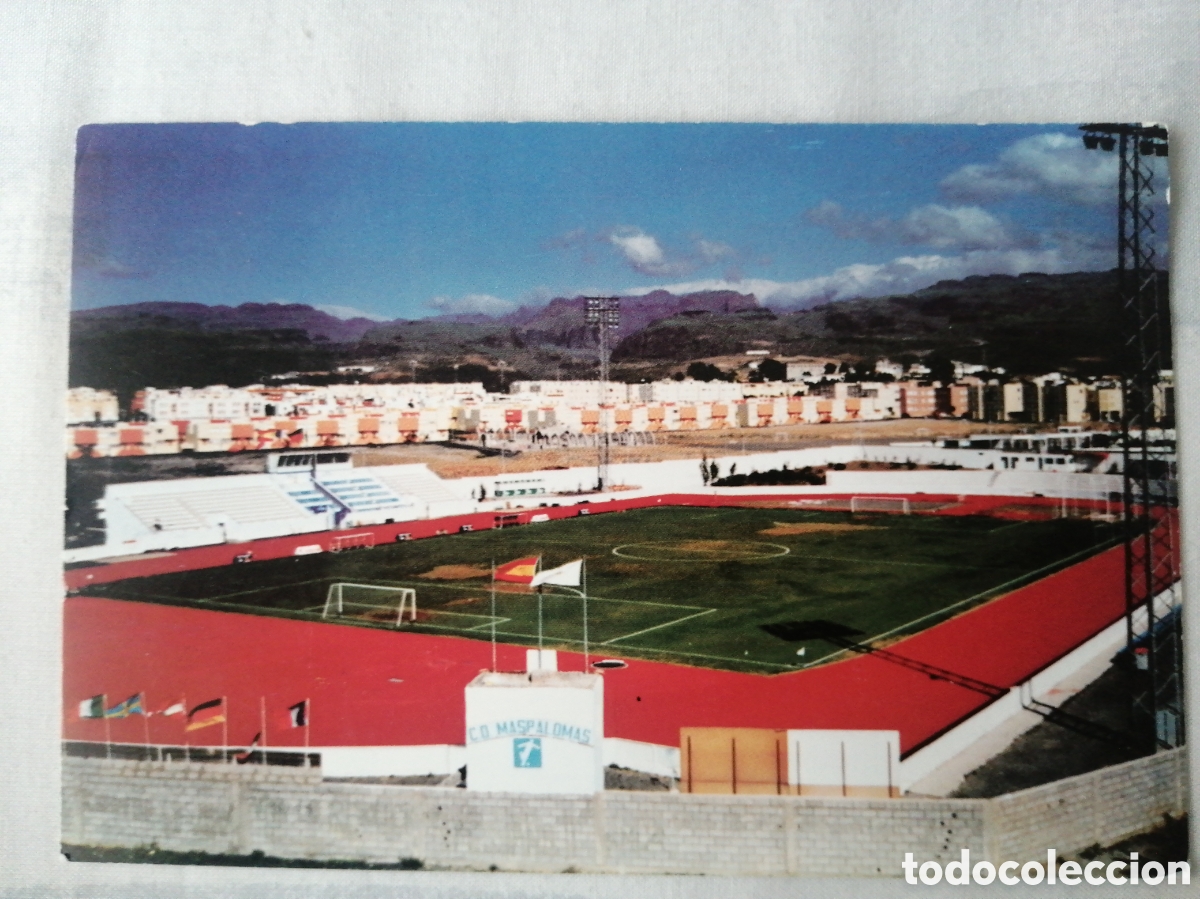 Collezionismo sportivo: Postal Estadio Municipal San Fernando, C. D. Maspalomas