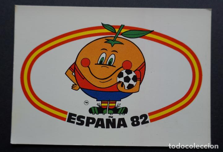 Coleccionismo deportivo: Espa&ntilde;a 82 , postal del Naranjito, sin circular - Foto 1