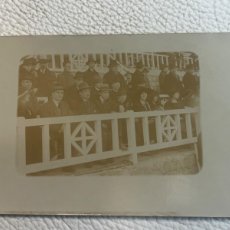 Coleccionismo deportivo: POSTAL FOTOGRÁFICA CAMP DE LES CORTS 1922 FÚTBOL CLUB BARCELONA. ARTIFUTBOL