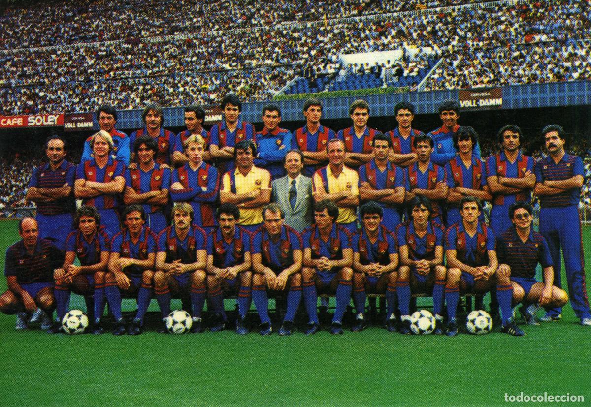 Coleccionismo deportivo: FC BARCELONA - PLANTILLA 1985-86 - Foto 1