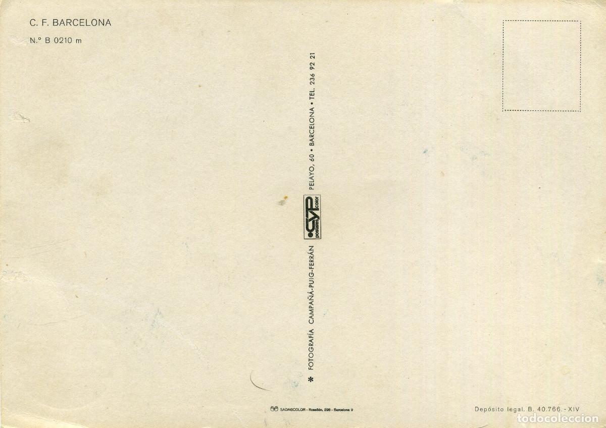 Coleccionismo deportivo: FC BARCELONA - PLANTILLA - Foto 2
