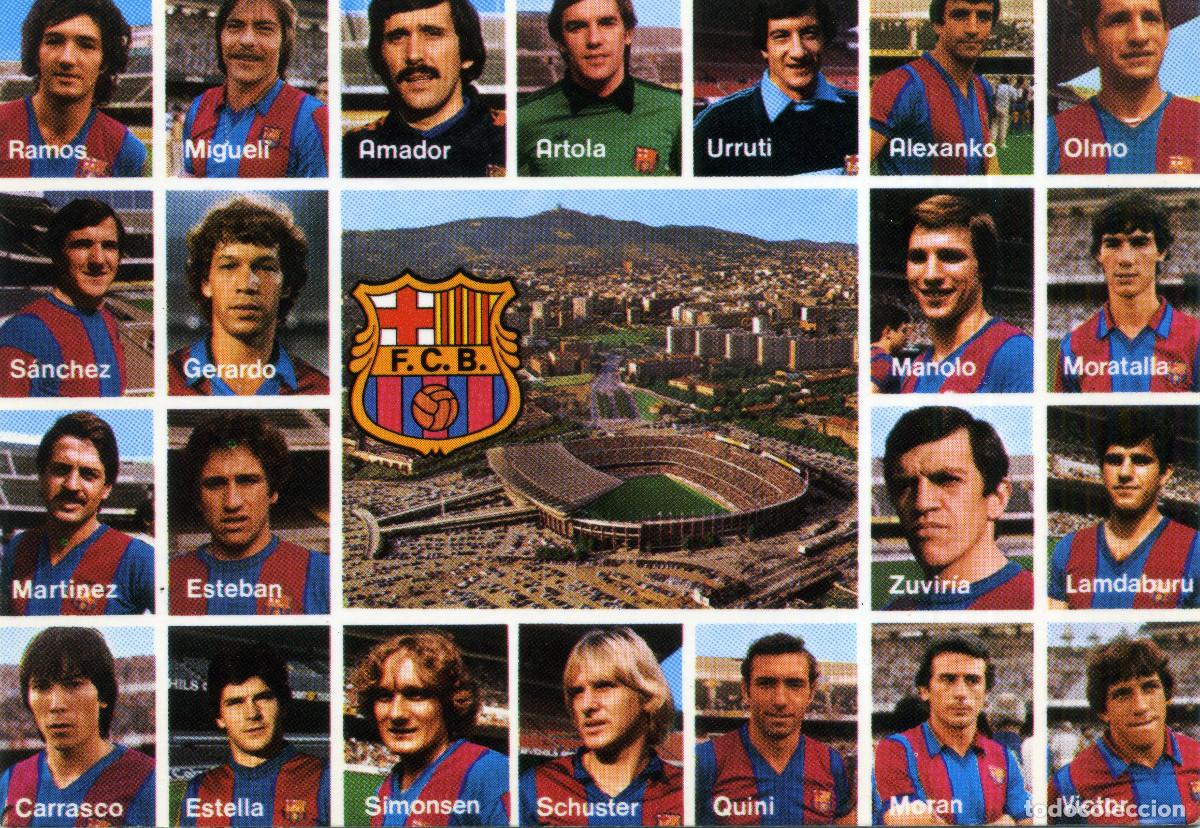 Coleccionismo deportivo: FC BARCELONA - PLANTILLA - Foto 1