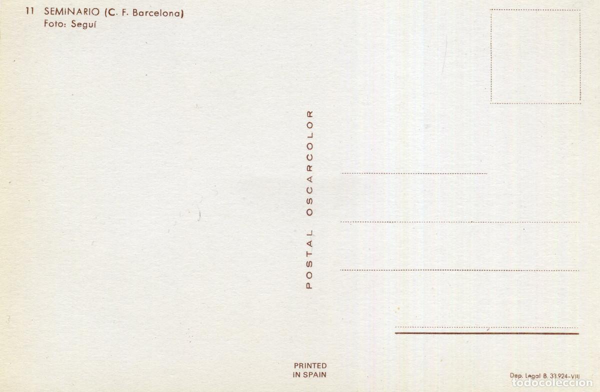 Coleccionismo deportivo: FC BARCELONA - SEMINARIO - Foto 2