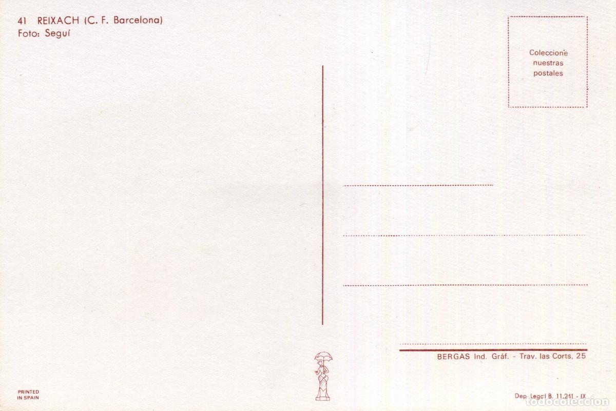 Coleccionismo deportivo: FC BARCELONA - REXACH - Foto 2