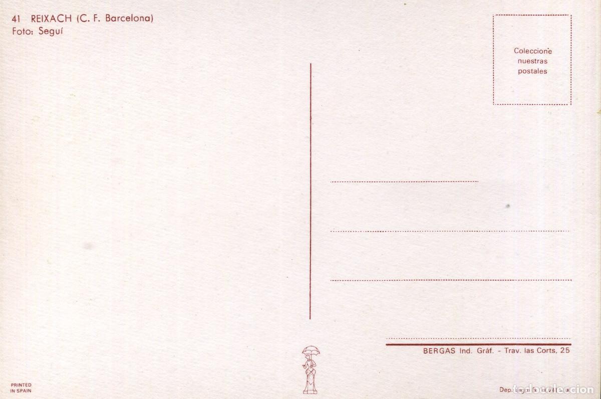 Coleccionismo deportivo: FC BARCELONA - REXACH - Foto 2
