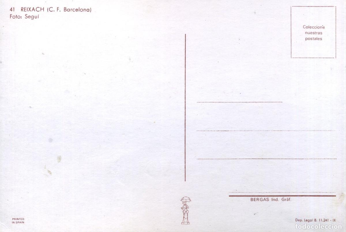 Coleccionismo deportivo: FC BARCELONA - REXACH - Foto 2