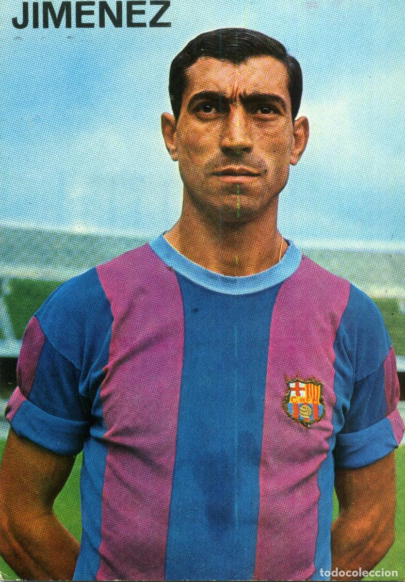 Coleccionismo deportivo: FC BARCELONA - JIMENEZ - Foto 1