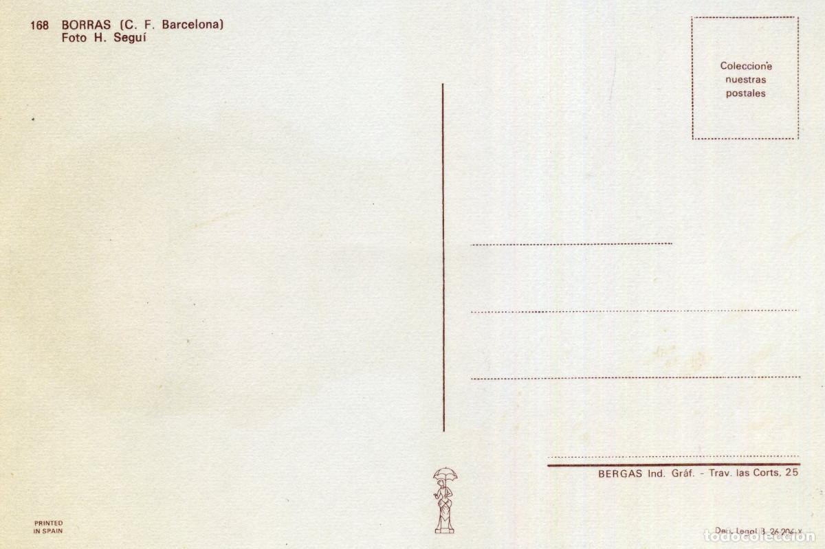 Coleccionismo deportivo: FC BARCELONA - BORRAS - Foto 2
