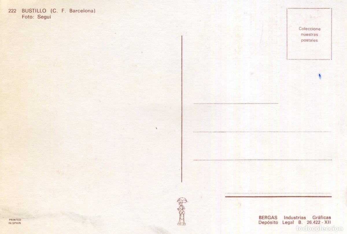 Coleccionismo deportivo: FC BARCELONA - BUSTILLO - Foto 2