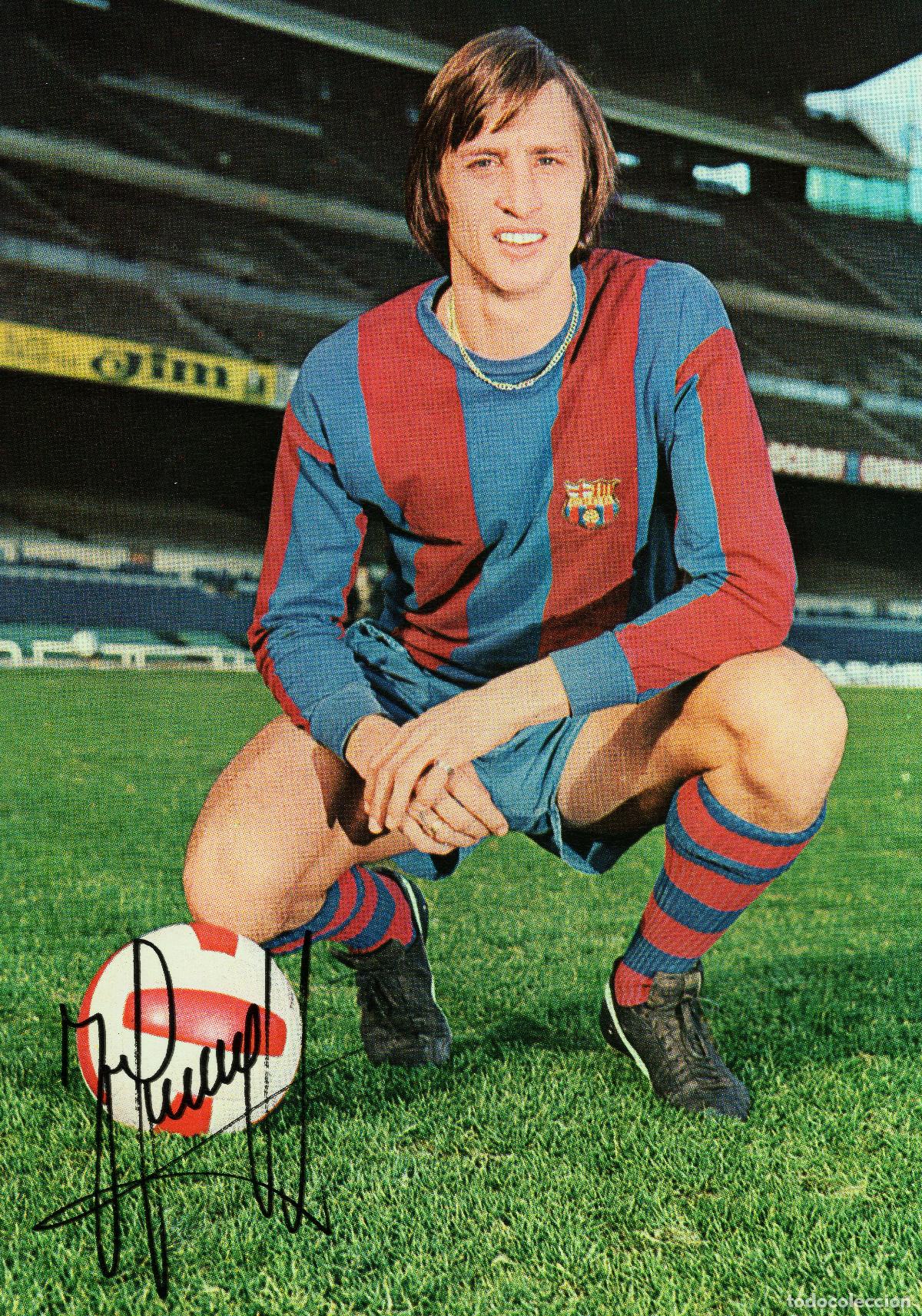 Coleccionismo deportivo: FC BARCELONA - JOHANN CRUYFF - Foto 1