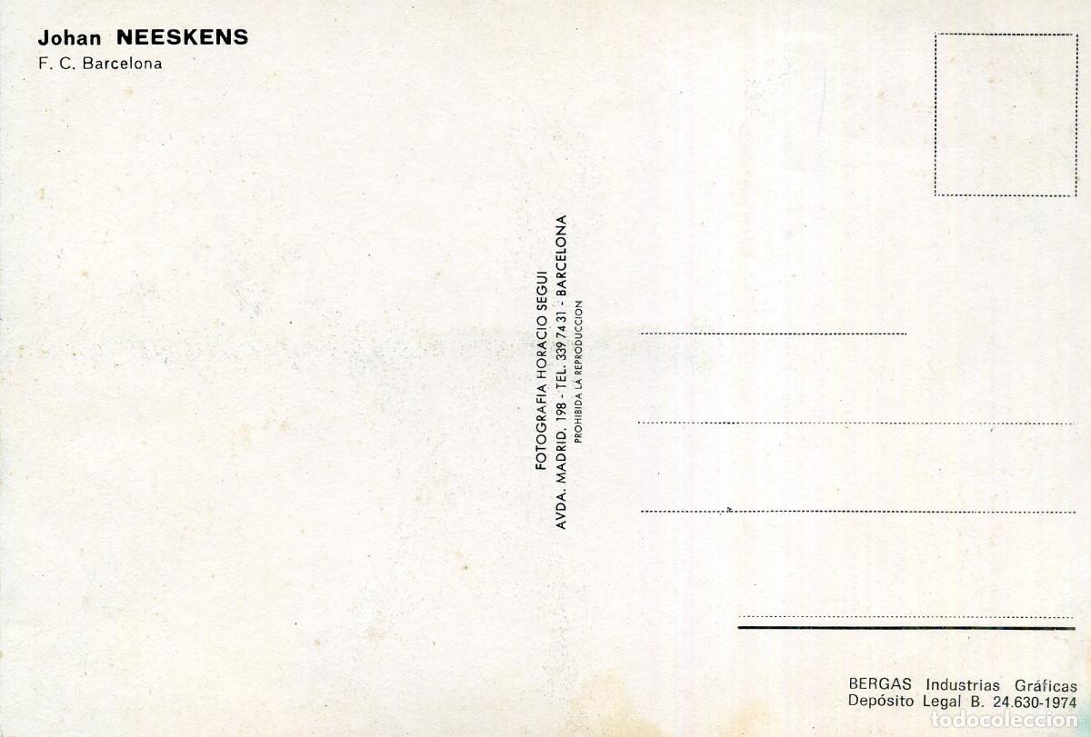 Coleccionismo deportivo: FC BARCELONA - NEESKENS - Foto 2