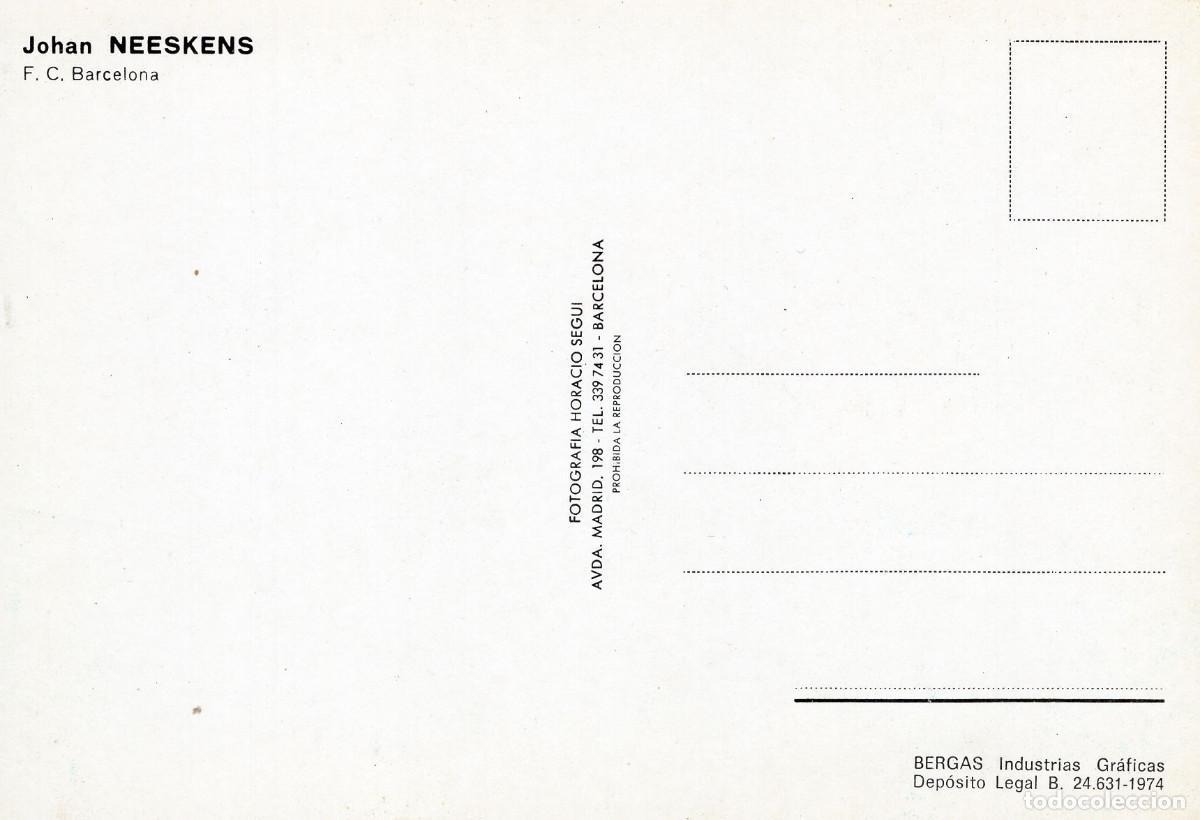 Coleccionismo deportivo: FC BARCELONA - NEESKENS - Foto 2