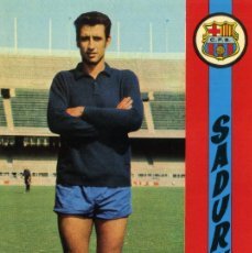 Coleccionismo deportivo: FC BARCELONA - SADURNI