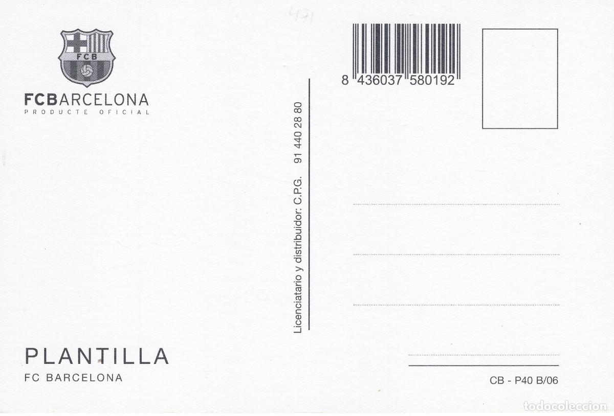Coleccionismo deportivo: FC BARCELONA - PLANTILLA 2006-07 - Foto 2