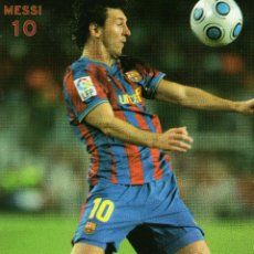 Coleccionismo deportivo: FC BARCELONA - MESSI (TEMPORADA 2009-10)