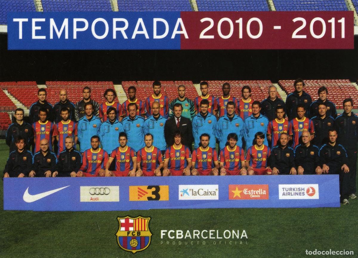 Coleccionismo deportivo: FC BARCELONA - TEMPORADA 2010-11 - Foto 1