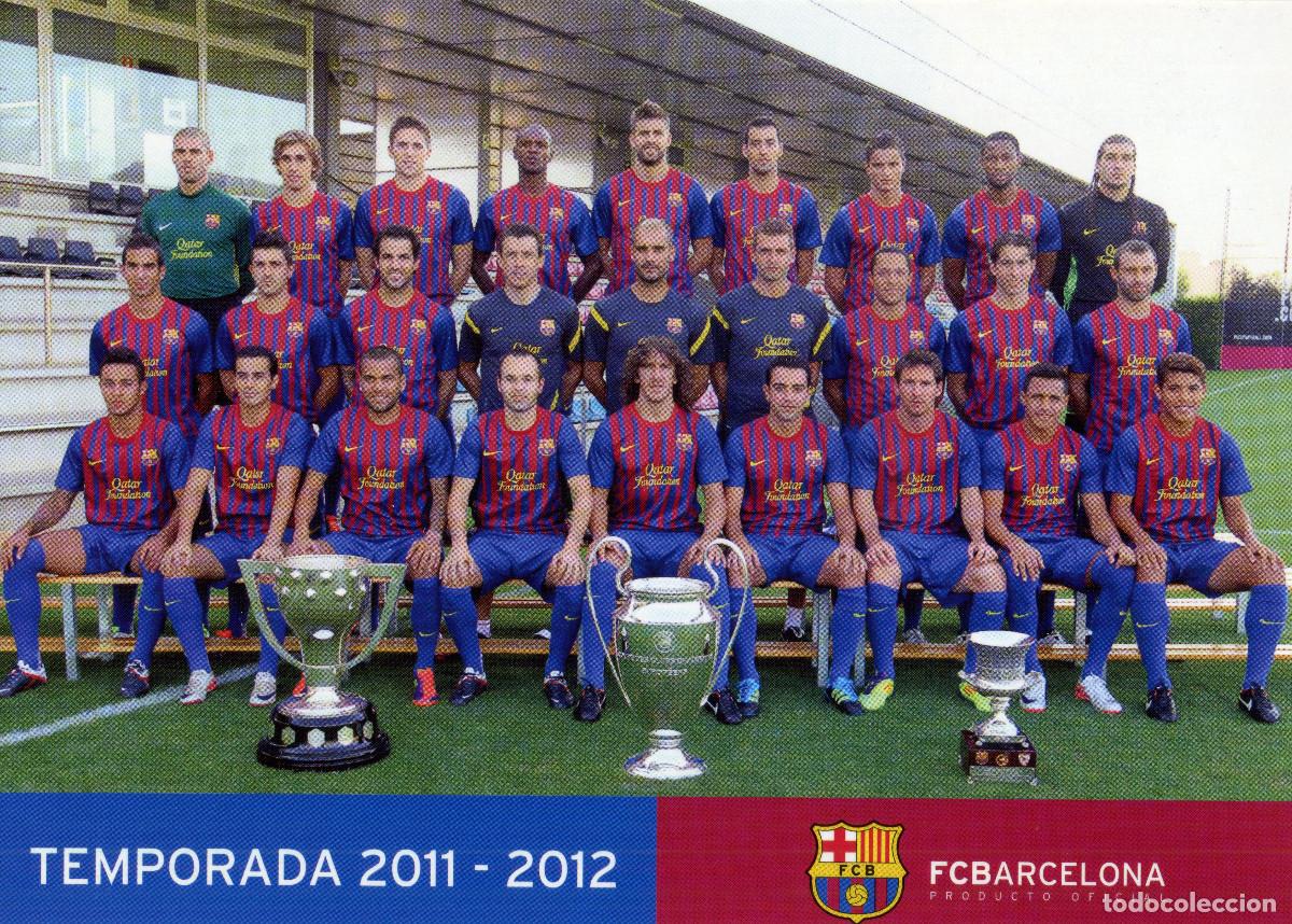 Coleccionismo deportivo: FC BARCELONA - TEMPORADA 2011-12 - Foto 1