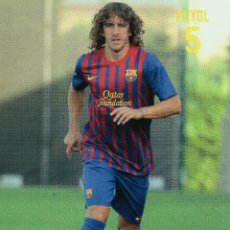 Coleccionismo deportivo: FC BARCELONA - PUYOL (TEMPORADA 2011-12)