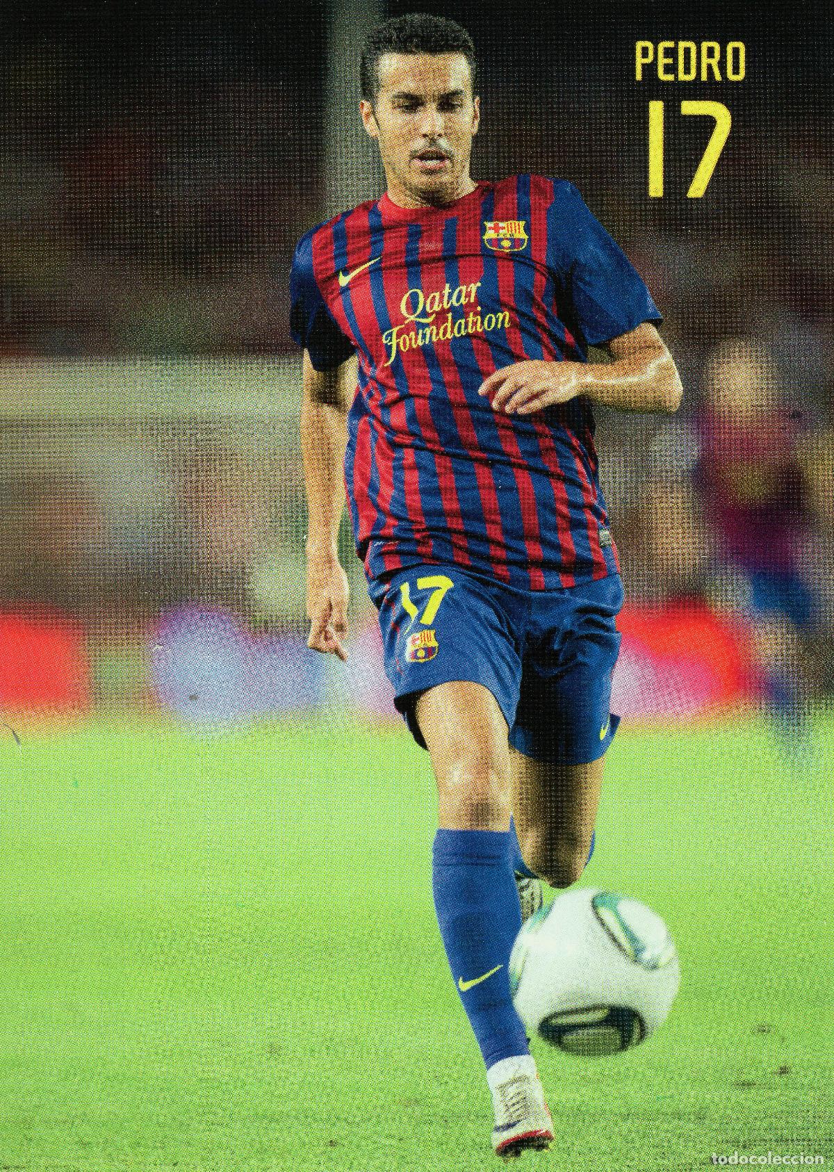 Coleccionismo deportivo: FC BARCELONA - PEDRO (TEMPORADA 2011-12) - Foto 1