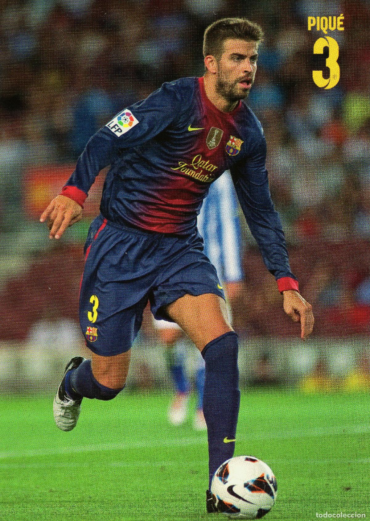 Coleccionismo deportivo: FC BARCELONA - PIQU&Eacute; (TEMPORADA 2012-13) - Foto 1