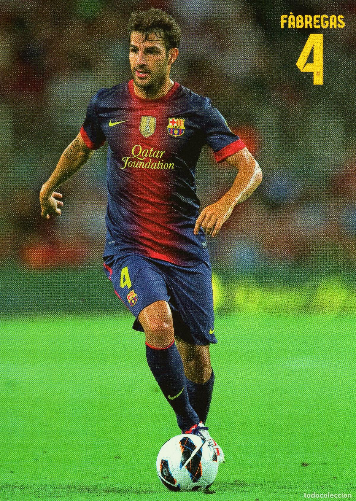 Coleccionismo deportivo: FC BARCELONA - F&Agrave;BREGAS (TEMPORADA 2012-13) - Foto 1