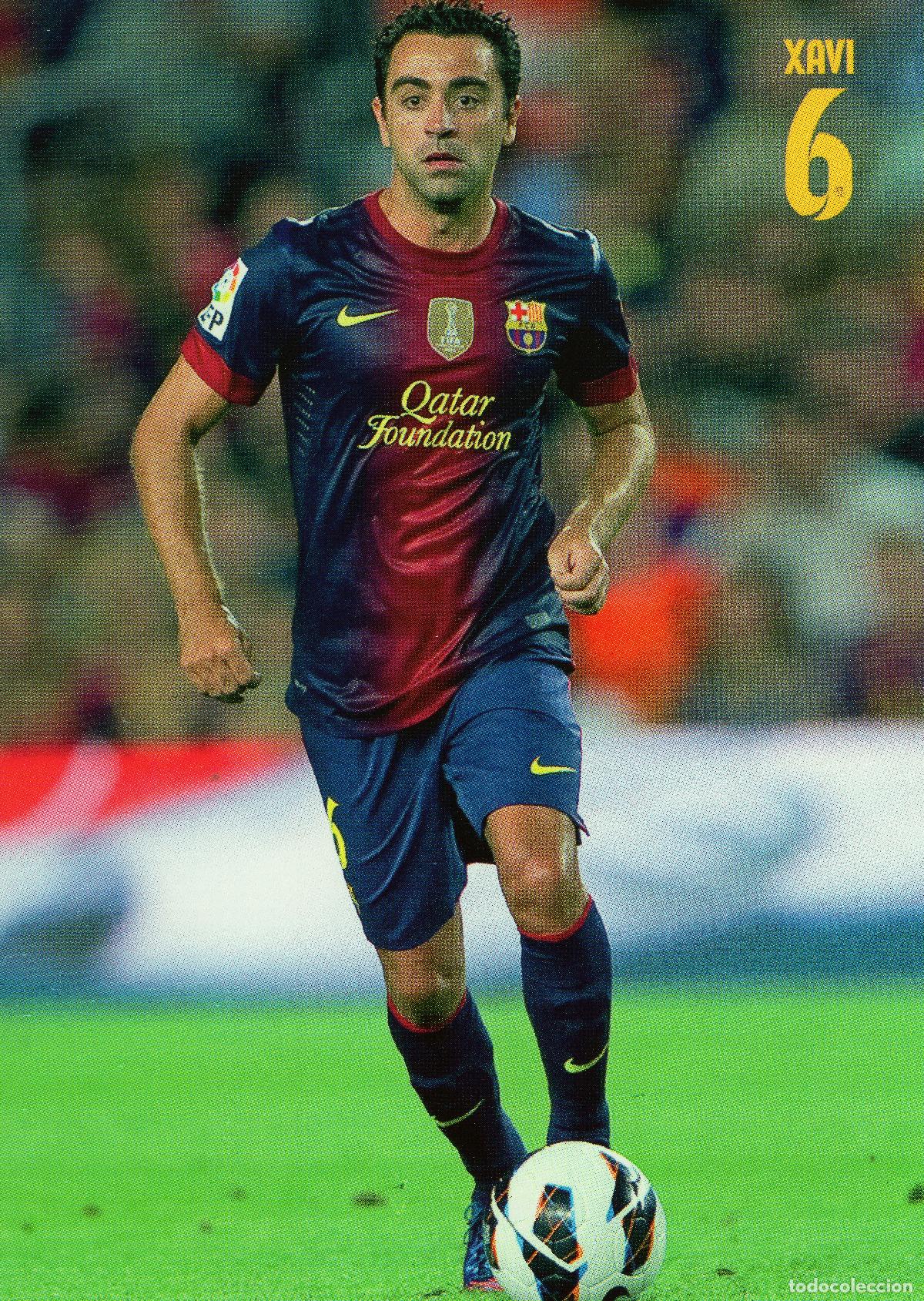 Coleccionismo deportivo: FC BARCELONA - XAVI (TEMPORADA 2012-13) - Foto 1