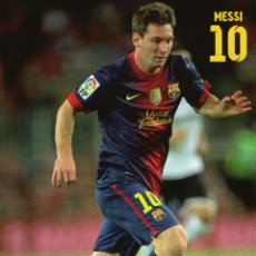 Coleccionismo deportivo: FC BARCELONA - MESSI (TEMPORADA 2012-13)
