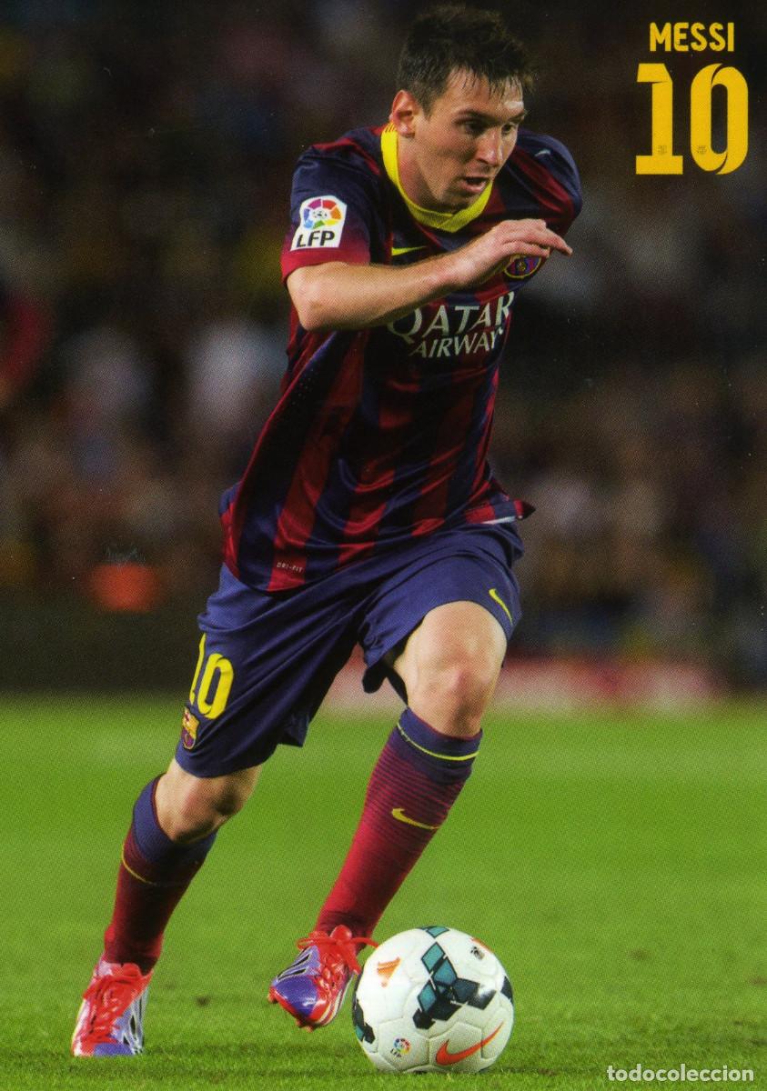 Coleccionismo deportivo: FC BARCELONA - MESSI (TEMPORADA 2013-14) - Foto 1