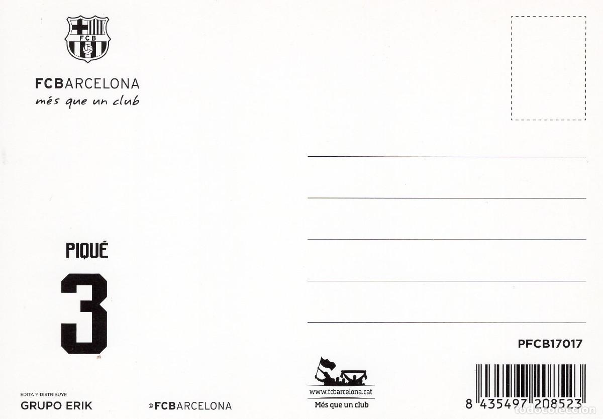 Coleccionismo deportivo: FC BARCELONA - PIQU&Eacute; (TEMPORADA 2017-18) - Foto 2