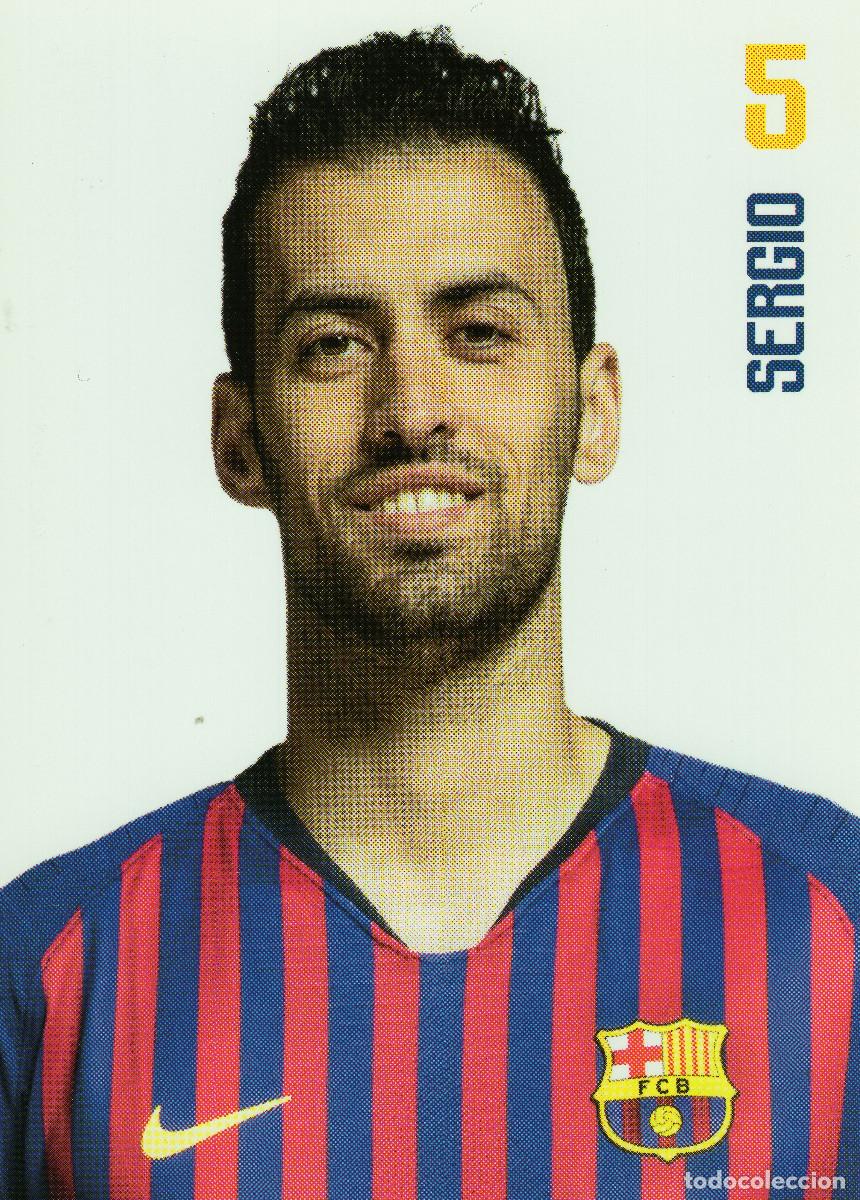 Coleccionismo deportivo: FC BARCELONA - SERGIO (TEMPORADA 2018-19) - Foto 1