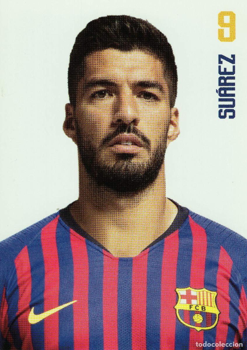 Coleccionismo deportivo: FC BARCELONA - SU&Aacute;REZ (TEMPORADA 2018-19) - Foto 1