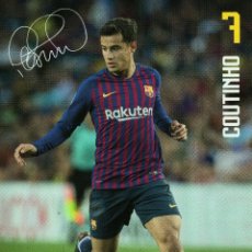Coleccionismo deportivo: FC BARCELONA - COUTINHO (TEMPORADA 2018-19)