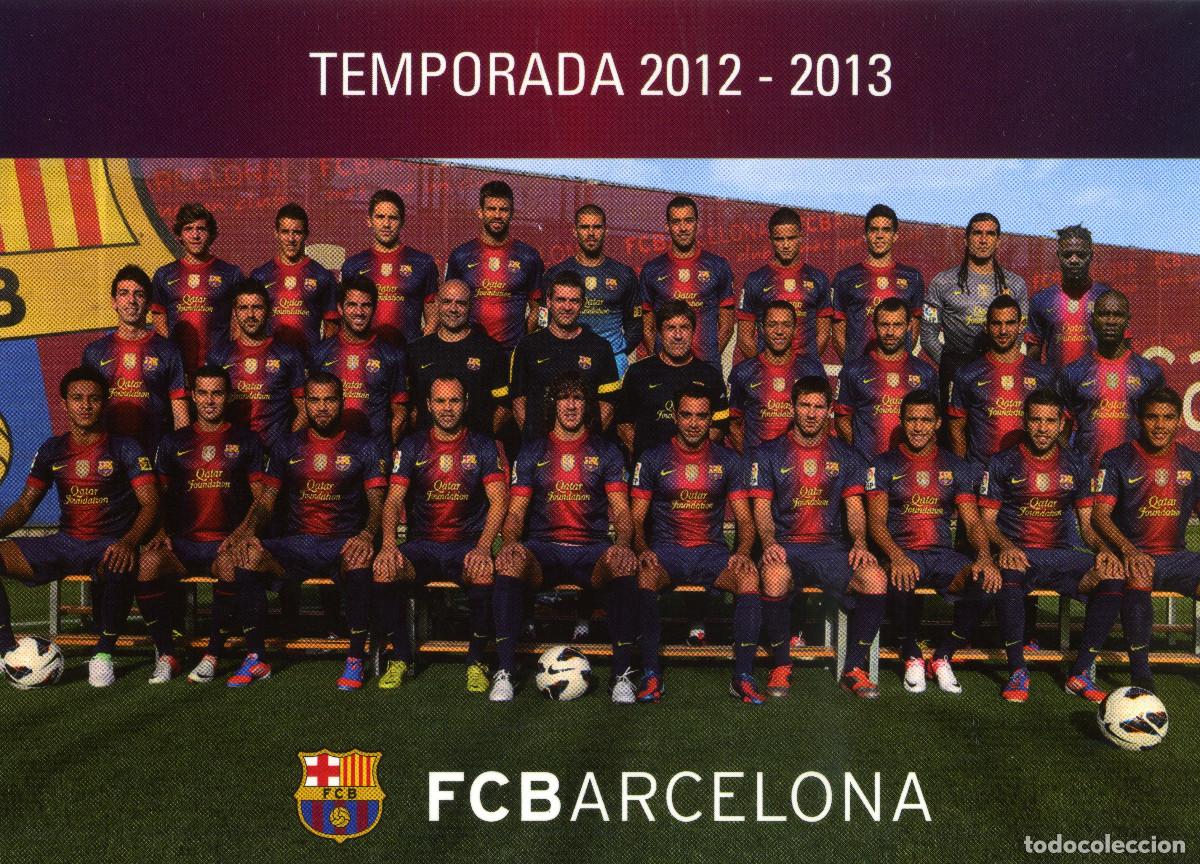 Coleccionismo deportivo: FC BARCELONA - TEMPORADA 2012-13 - Foto 1
