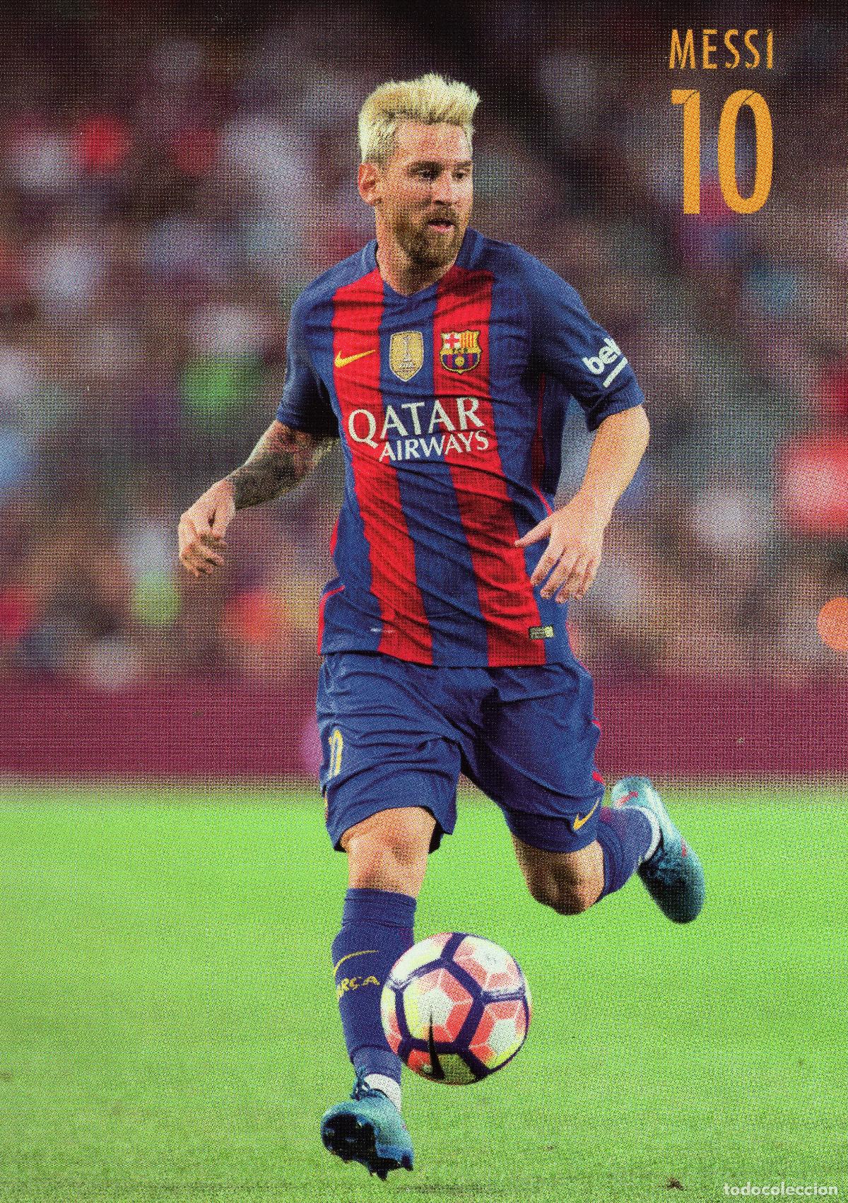 Coleccionismo deportivo: FC BARCELONA - MESSI (2016-17) - Foto 1