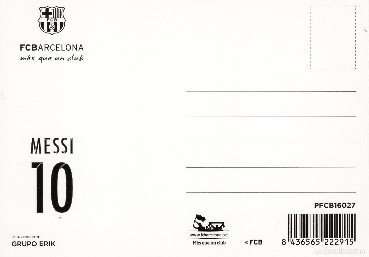 Coleccionismo deportivo: FC BARCELONA - MESSI (2016-17) - Foto 2