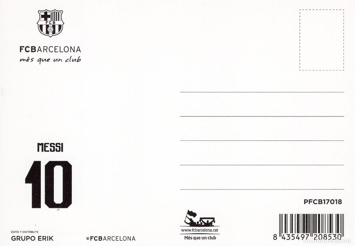 Coleccionismo deportivo: FC BARCELONA - MESSI (TEMPORADA 2017-18) - Foto 2