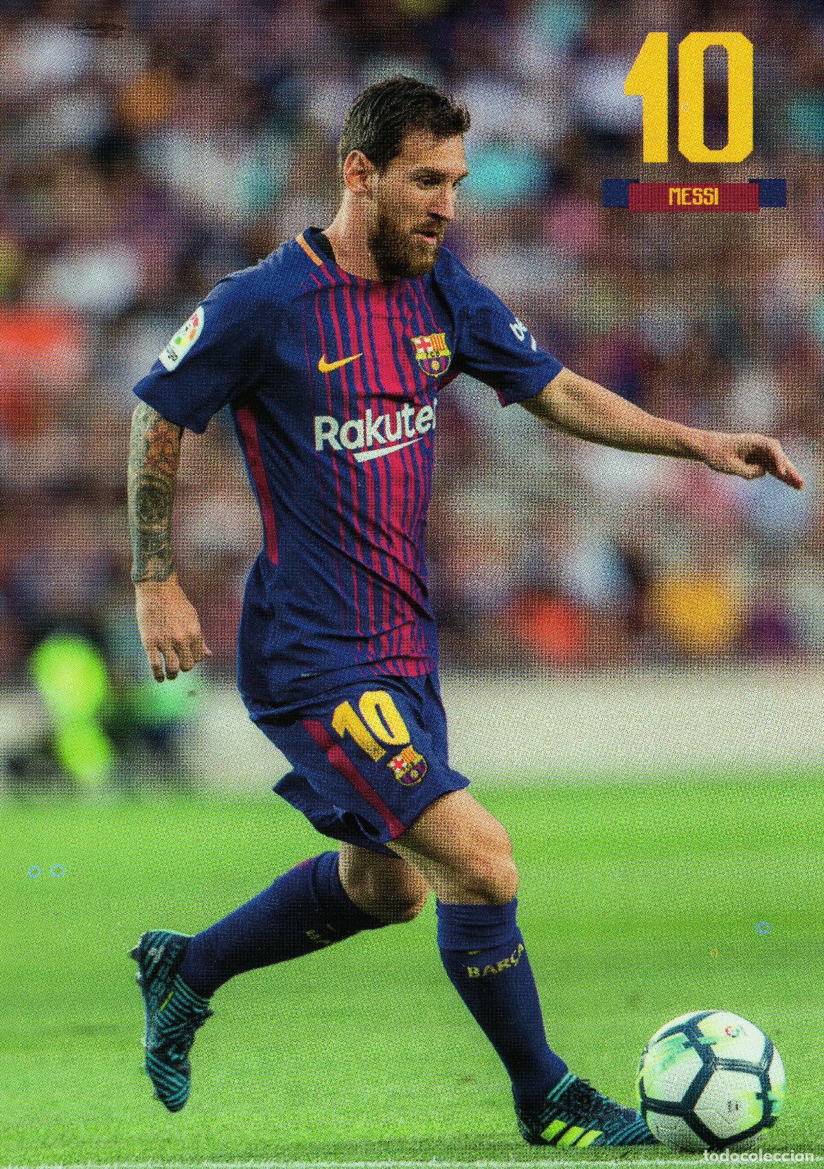 Coleccionismo deportivo: FC BARCELONA - MESSI (TEMPORADA 2017-18) - Foto 1