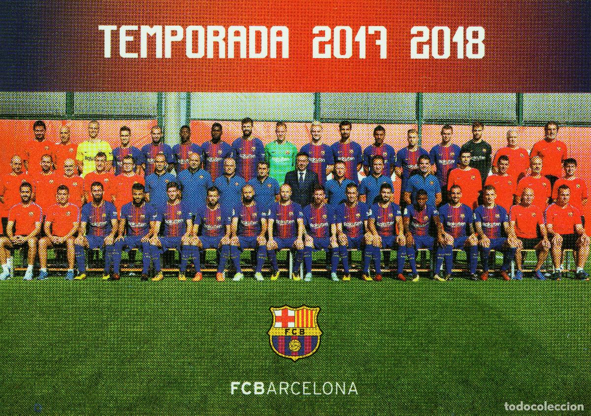 Coleccionismo deportivo: FC BARCELONA - TEMPORADA 2017-18 - Foto 1
