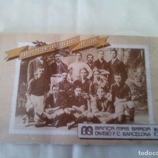 Coleccionismo deportivo: F.C.BARCELONA LIBRITO DE 15 POSTALES EMITIDO POR BANCA MAS SARDA , COMPLETO , ANTIGUO , VER