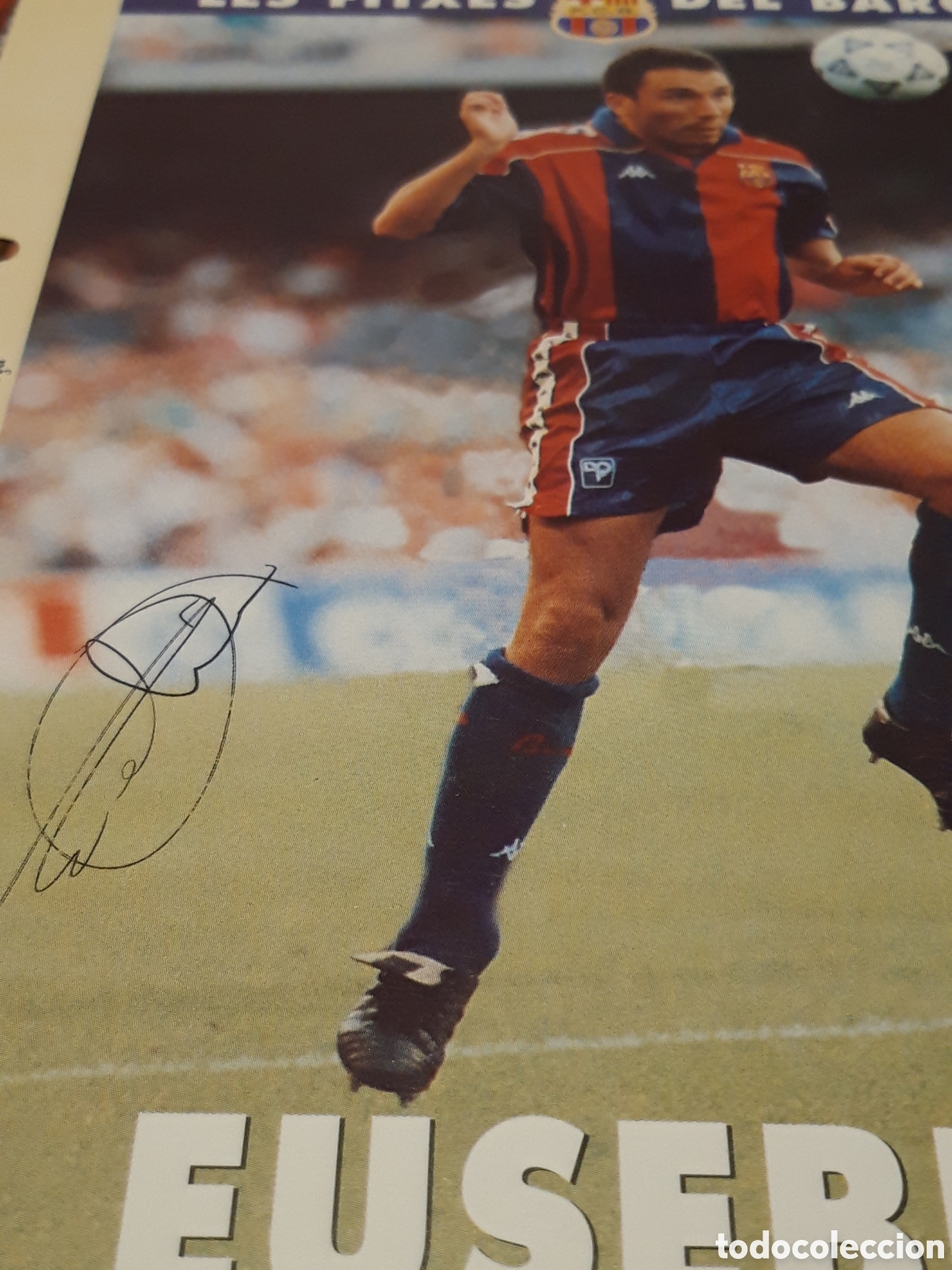 Coleccionismo deportivo: Aut&oacute;grafo Eusebio FCBarcelona - Foto 2