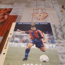 Coleccionismo deportivo: AUTÓGRAFO SERGI BARJUÁN FCBARCELONA