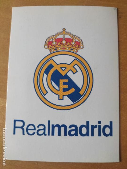 Coleccionismo deportivo: ESCUDO REAL MADRID ED ERIK SC - Foto 1
