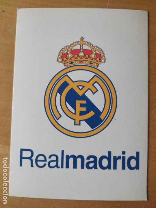 Coleccionismo deportivo: ESCUDO REAL MADRID ED ERIK SC * - Foto 1