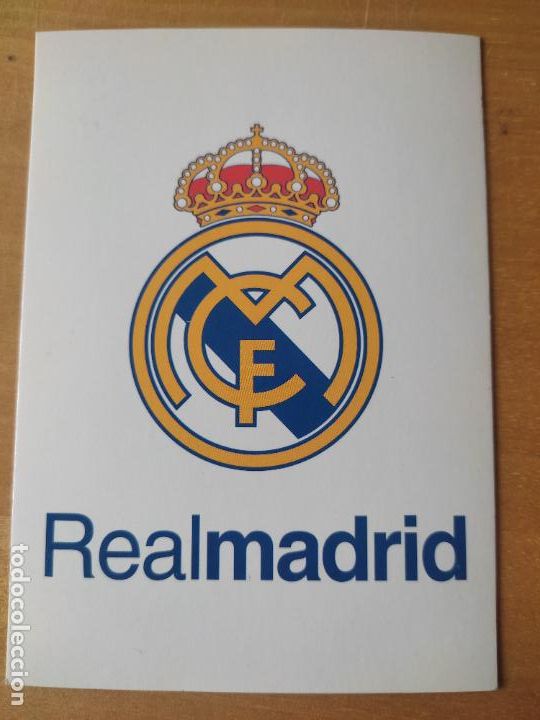 Coleccionismo deportivo: ESCUDO REAL MADRID ED ERIK SC **** - Foto 1