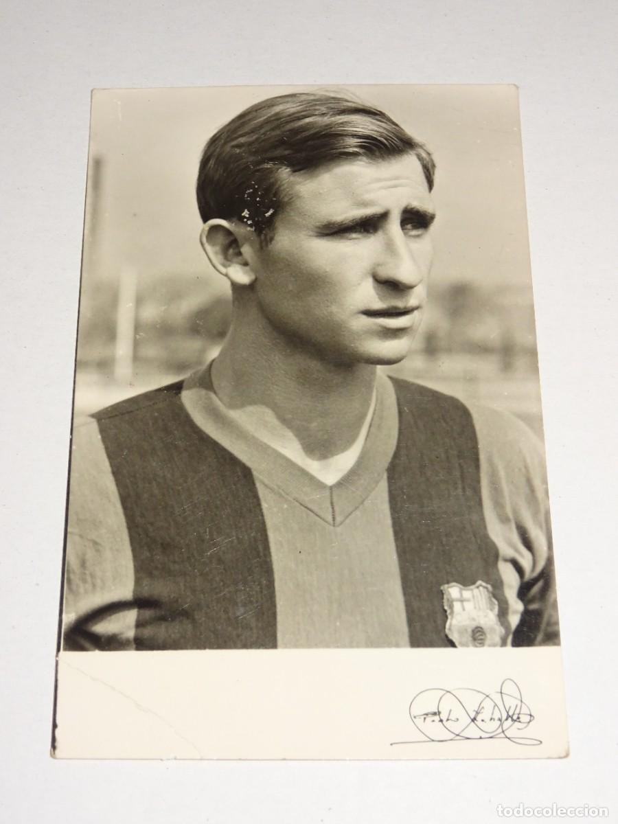 Coleccionismo deportivo: FC BARCELONA - POSTAL - SE&Ntilde;ALES DE USO - Foto 1