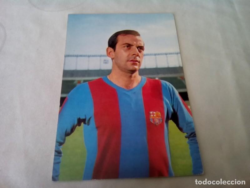 Coleccionismo deportivo: F.C. BARCELONA TARJETA POSTAL PEREDA - Foto 2