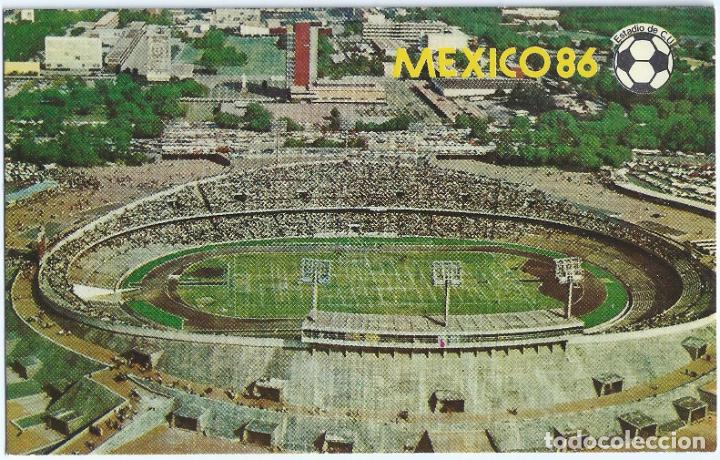 Coleccionismo deportivo: Estadio Azteca - Mexico 86 &iexcl;Sin circular! - Foto 1