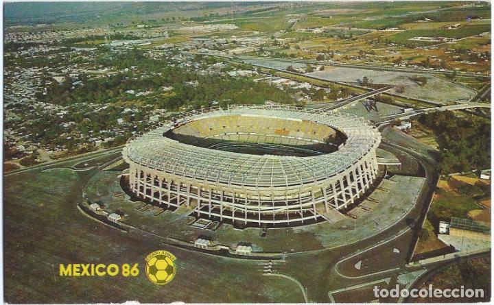Coleccionismo deportivo: Estadio Azteca - Mexico 86 &iexcl;Sin circular!