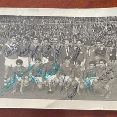 Cartolina Hurrà Juventus Galia Roberto Autografo stampato Cartolina Hurrà Juventus Galia Roberto Autografo stampato