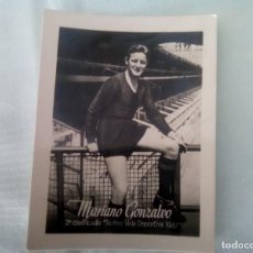 Coleccionismo deportivo: F.C. BARCELONA FOTOGRAFIA DE MARIANO GONZALVO , PUBLICIDAD INFONAL